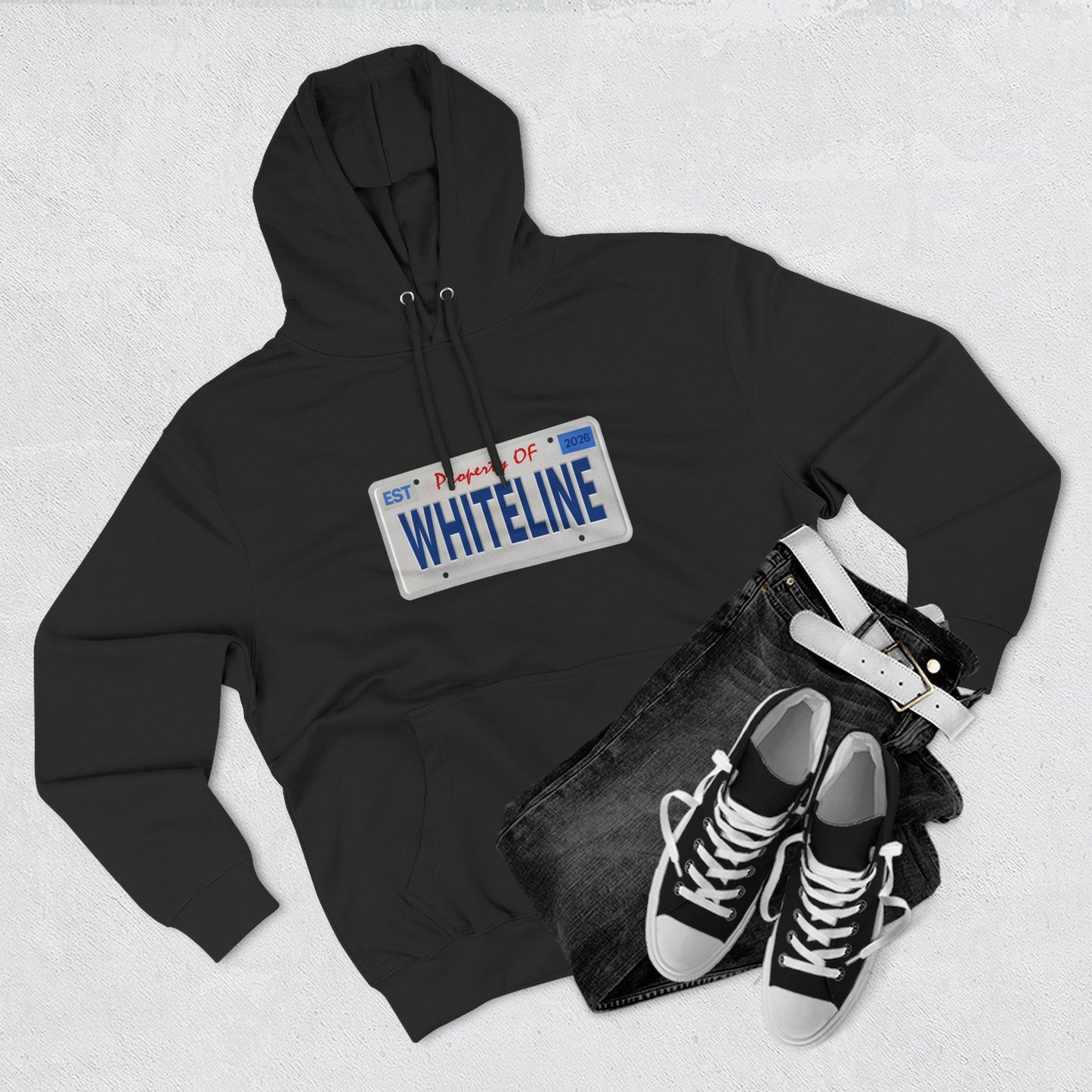 WL License Plate Hoodie
