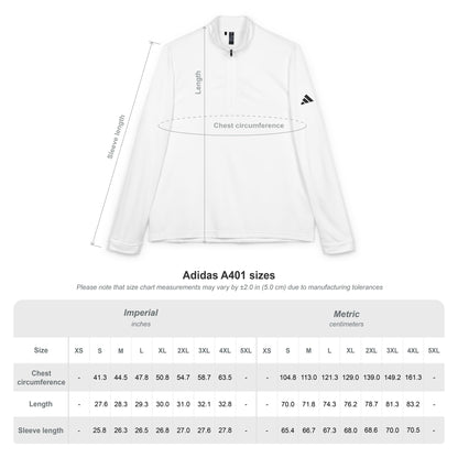 WL Quarter-Zip White Adidas®