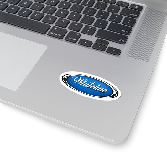 Blue Logo Stickers